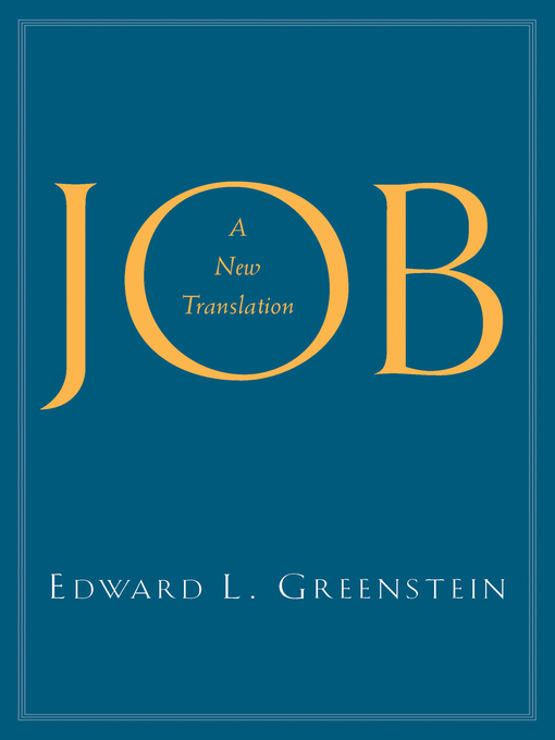 Title details for Job by Edward L. Greenstein - Wait list